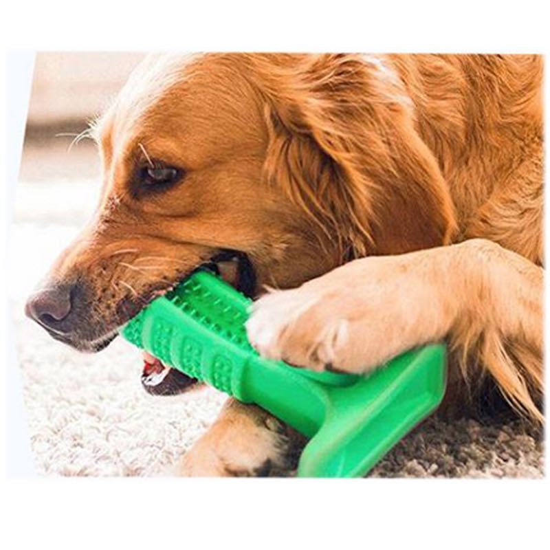 Dental Dog Brush Toy Tooth Brush Brushing Stick For Dogs Dog
