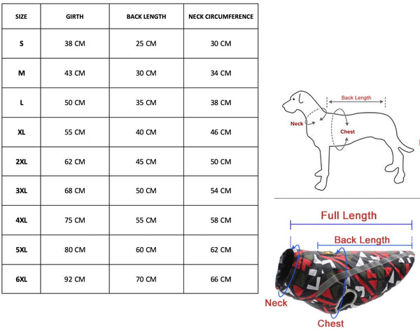 Waterproof Reflective Warm Padded Vest for Pets