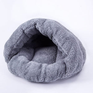 Plush Pet Nest,  Soft Cat Cave, Small Pet Den