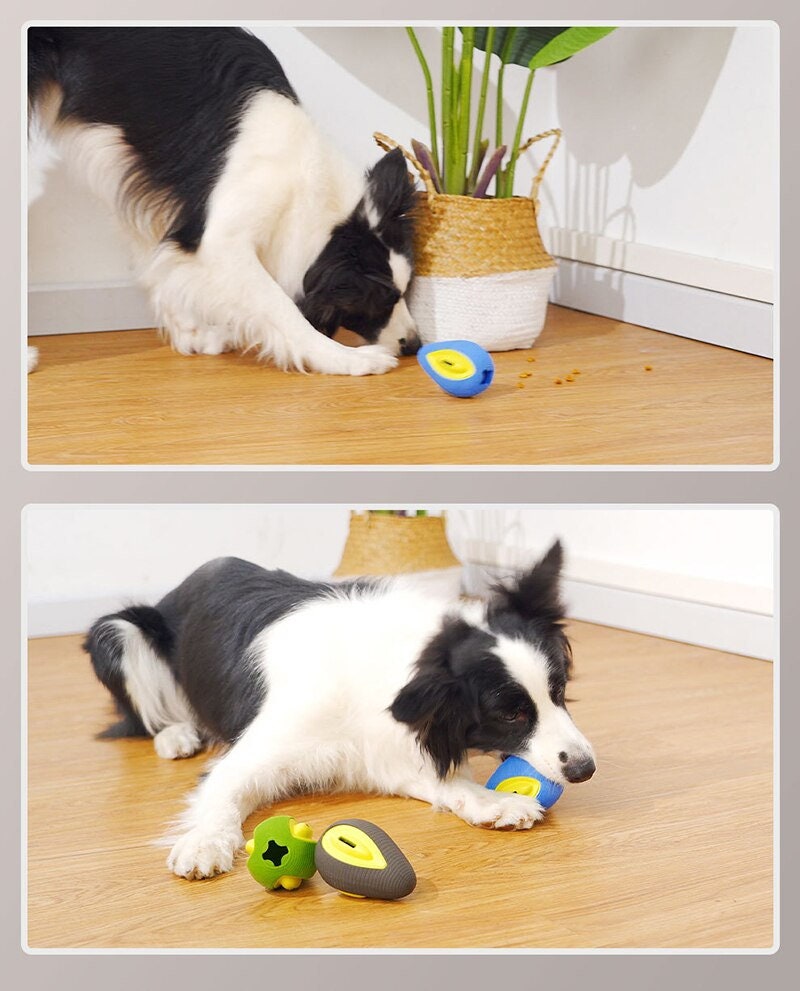 Chewia Avocado Dog Treat-dispensing Toy
