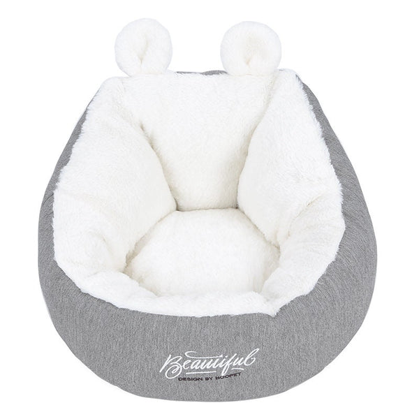 Snug Cat Crib, Soft Fleece Cat Cave, Calming Bed for Kittens
